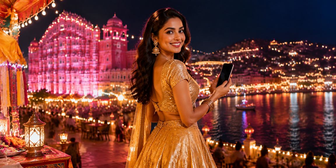 Festive atmosphere with slot gaming interest in Jaipur surroundings