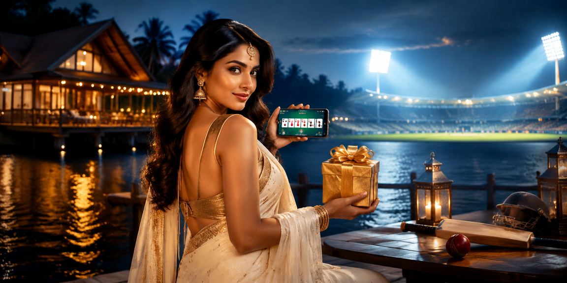 Crowd enjoying lottery and festive cricket vibes in Kerala